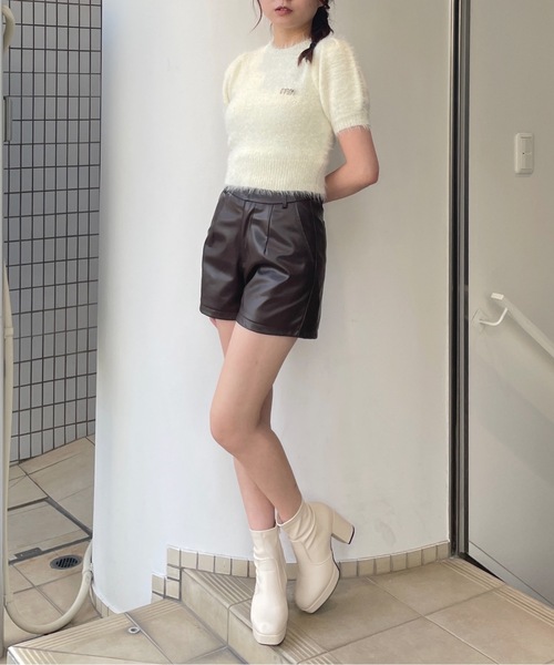 one way（ワンウェイ） パンツ ヴィンテージ風ショートパンツ