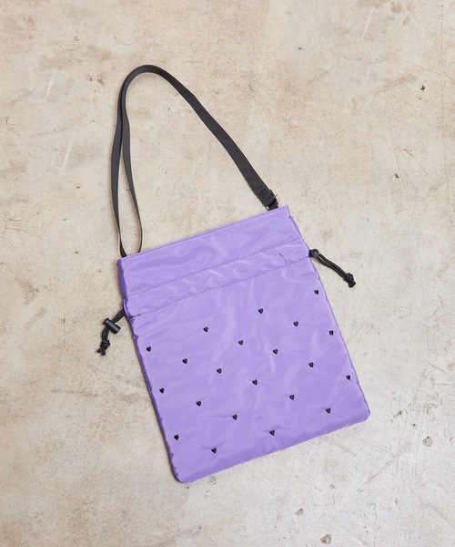 SPRUCE ショルダーバッグ バッグ EM:SPRUCE メソダ ハート巾着