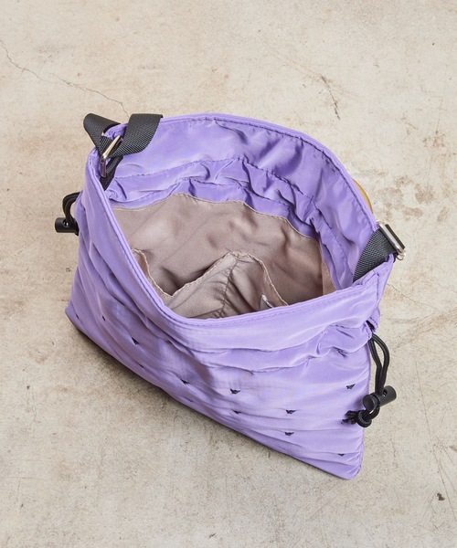 ハート付きショルダーバッグ SPRUCE ショルダーバッグ バッグ EM:SPRUCE メソダ ハート巾着
