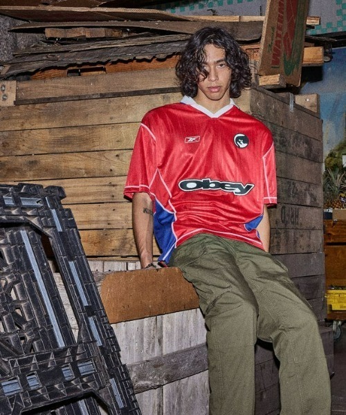Reebok ジャージ オベイ フットボールジャージー / OBEY JERSEY
