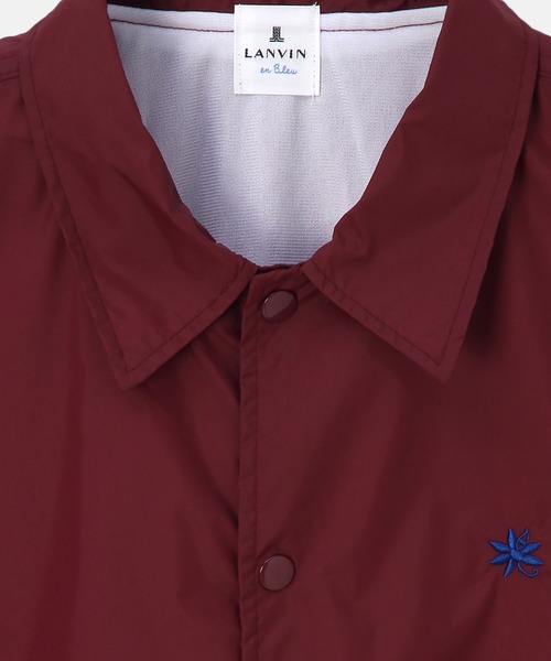 ランバン　LANVIN コーチジャケット　ブルゾン LANVIN en Bleu ナイロンジャケット 「LANVIN ESSENTIAL
