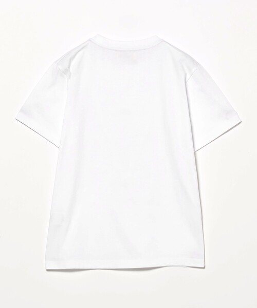 「BEAMS BOY」 半袖Tシャツ FREE ピンク レディース BEAMS BOY tシャツ ボーイ エンブロイダリー クルー ショート