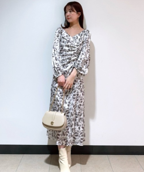 新品23,760円 スナイデル ワンピース風 ジャガード セットアップ SNIDEL｜ジャガードプリントワンピース | Rakuten Fashion(楽天