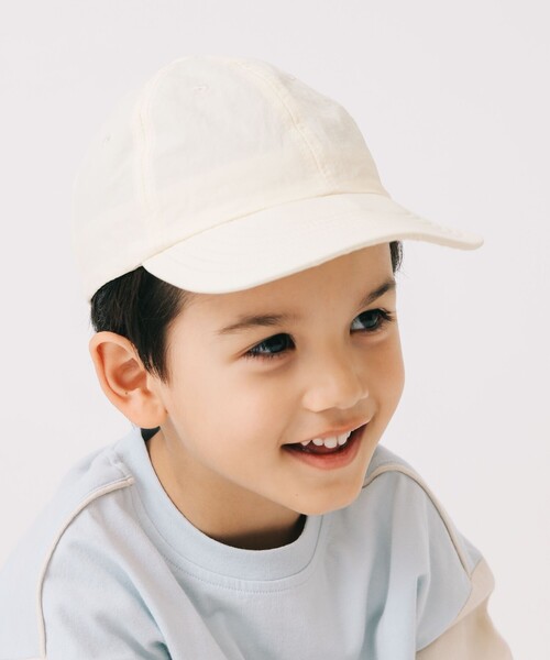 B：MING by BEAMS キャップ 帽子 ロングビル 2025SS キッズ 子供