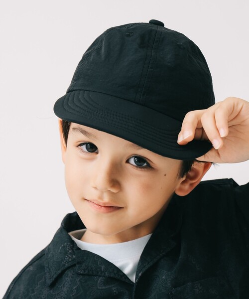 B：MING by BEAMS キャップ 帽子 ロングビル 2025SS キッズ 子供