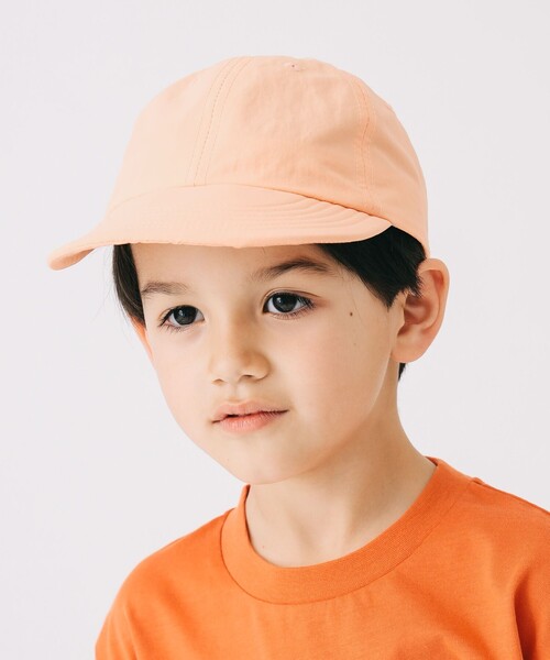 B：MING by BEAMS キャップ 帽子 ロングビル 2025SS キッズ 子供