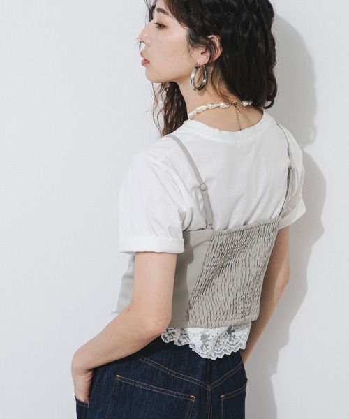 bohmal（ボマール） キャミソール 入学式 卒業式 ベアトップビスチェ