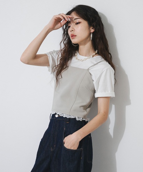 bohmal（ボマール） キャミソール 入学式 卒業式 ベアトップビスチェ
