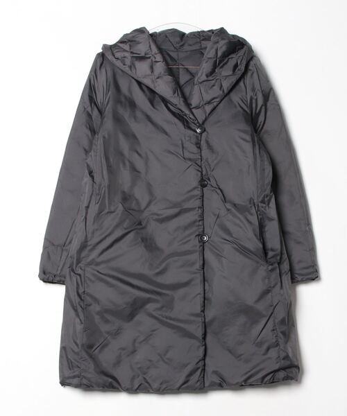 「ROPE'」 ダウンコート 38 グレー レディース_画像3