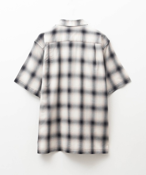 mossimo（モッシモ） シャツ パナマオンブレシャツ メンズ : ZOZOTOWN