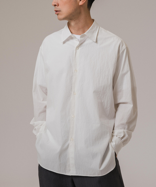 EDIFICE シャツ ETS.MATERIAUX(マテリオ) フレンチワークシャツ