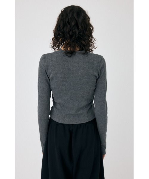 MOUSSY LAYERED 2WAY カーディガン MOUSSY | LAYERED 2WAY カーディガン (Tシャツ・カットソー(長袖