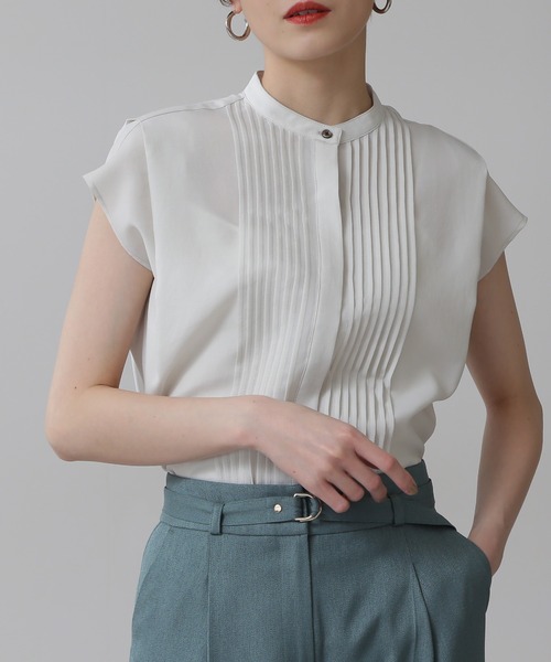 「N.（N. Natural Beauty Basic）」 半袖ブラウス MEDIUM ホワイト系その他 レディース N.Natural Beauty Basic 「N.（N. Natural Basic）」 半袖