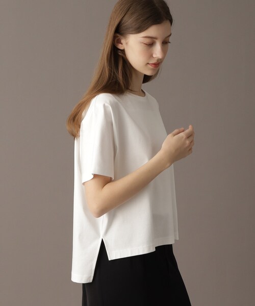 DRESSTERIOR tシャツ 「接触冷感/抗菌防臭/消臭」アイスクリア