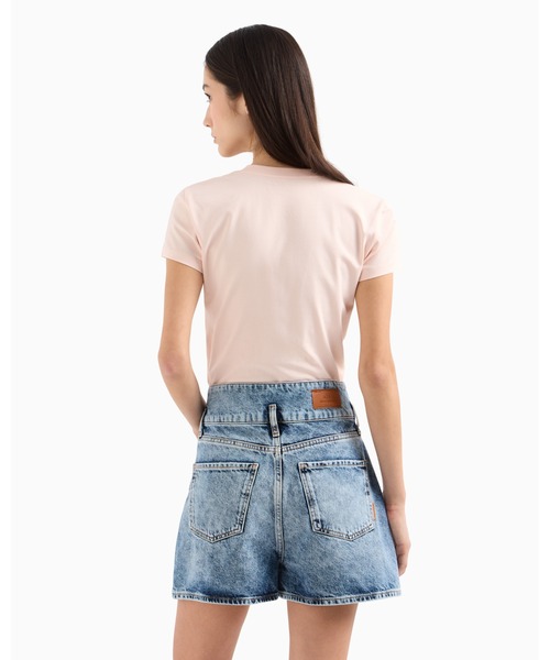 アルマーニ　ジーンズ　　ショートパンツ ARMANI EXCHANGE | デニムショートパンツ ブルー メンズ | YOOX