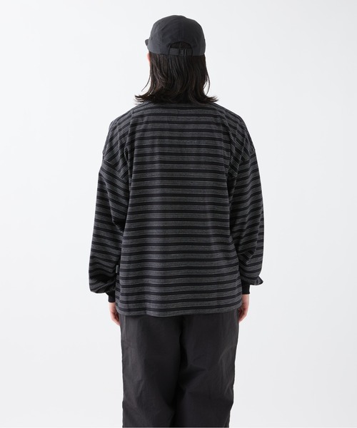 meltum tシャツ ALLWEATHER TEE L/S BORDER / オールウェザーT