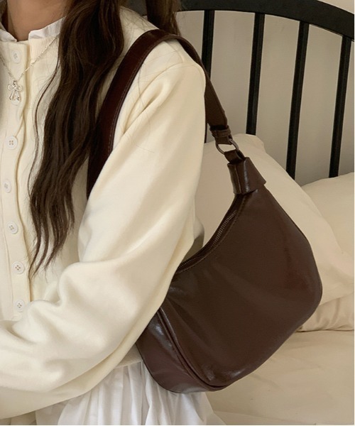 Simple Project クロワッサンショルダーバッグ Y2K SIMPLE PROJECT STRIPPED CROSSBODY BAG – Remold Lab