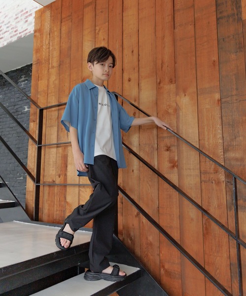 bell様 GLOBAL WORK（グローバルワーク） ブラウス シャツ サラサマ快適シャツ
