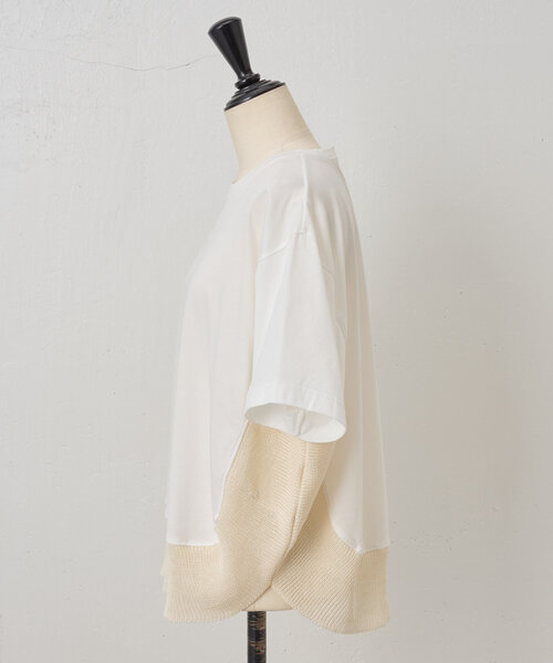 BEARDSLEY tシャツ ニットコンビカットソー レディース