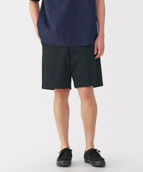 無印良品 パンツ 紳士 ストレッチチノショートパンツ メンズ