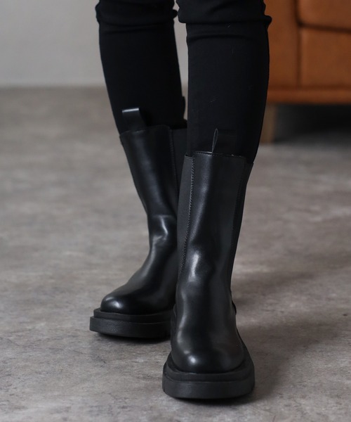 「sakishimatokyo」 ブーツ S ブラック レディース_画像8