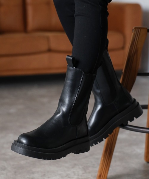 「sakishimatokyo」 ブーツ S ブラック レディース_画像9