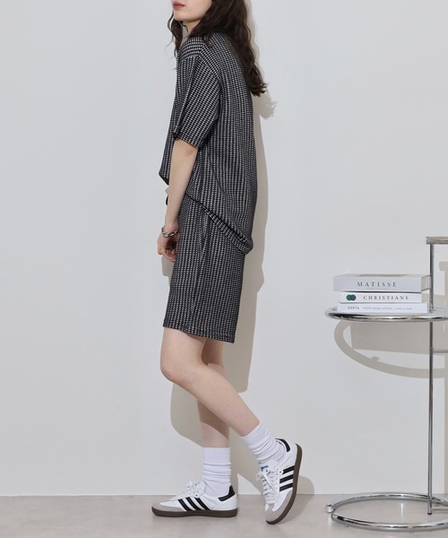 MMMM スマホショルダー セットアップ ワッフル セットアップ Tシャツ