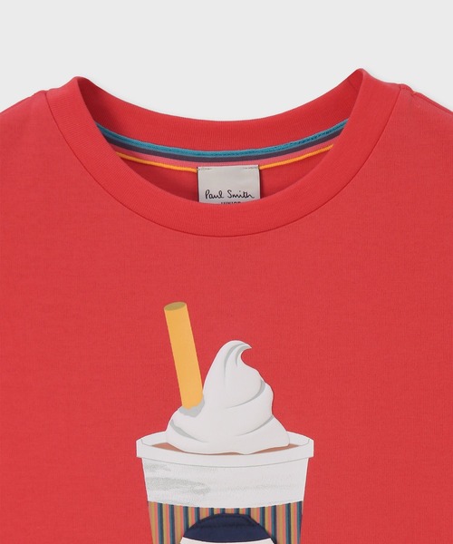 Paul Smith JUNIOR tシャツ ボーイズ ホイップクリームドリンク