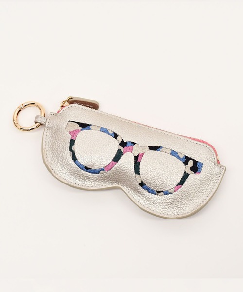 LAZY SUSAN（レイジースーザン） ポーチ メガネケースシシュウリング4