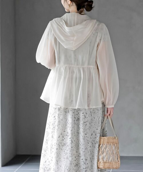 パーカー シアーZIPフーディー レディース And Couture パーカー シアーZIPフーディー レディース