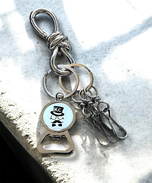 1004ST キーケース VIP リボン型 カラビナ キーリング : ZOZOTOWN