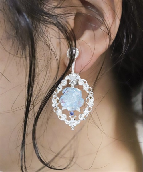 axes femme（アクシーズ ファム） イヤリング オーロラローズ