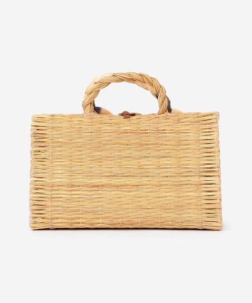 【カージュ】カゴバッグスカーフ クーコ COOCO スカーフ巻カゴバッグ （ネイビー） -レディース