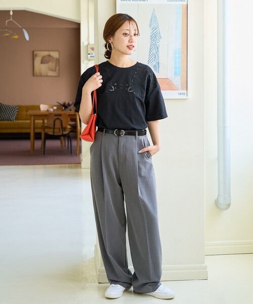 FREAK'S STORE（フリークスストア） tシャツ 限定展開 花柄 カット