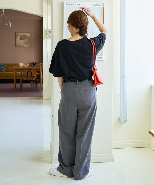【4サイズ展開/S/XL】フラワー半袖Tシャツ index｜《6色展開/S-3Lサイズ》フラワー刺繍Tシャツ【汗ジミ防止