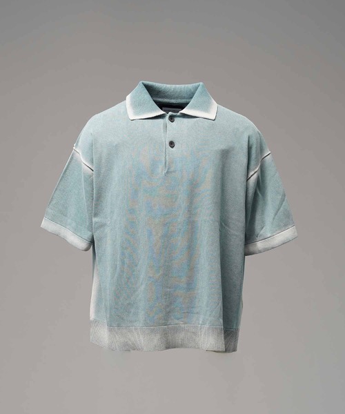 【MAISON SPECIAL】ポロシャツ MAISON SPECIAL ポロシャツ 「UNISEX」High Twist Pigment