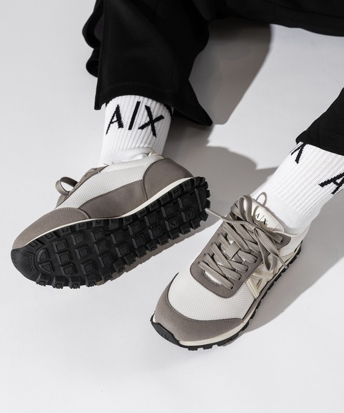 ARMANI EXCHANGE スニーカー 「A|X アルマーニ エクスチェンジ」AXロゴ