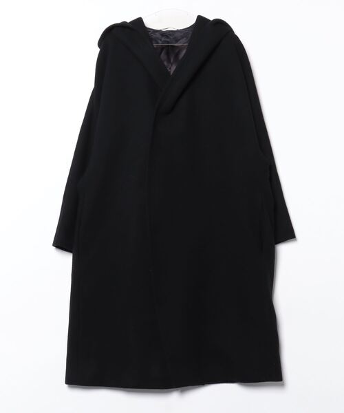 早い者勝ち！　アトウ　ato ブラック　コート round neck coat（ノーカラージャケット）｜ato（アトウ）の