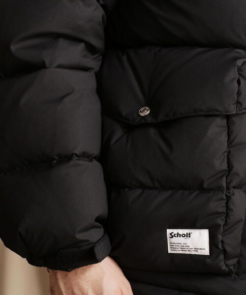 Schott N.Y.C. ジャケット Mサイズ ネイビー Schott N.Y.C（ショット） 「schott」 ダウンジャケット M ネイビー