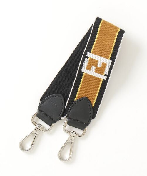 フェンディ ショルダー さショルダーストラップ ロゴ FENDI 「FENDI」 FF ロゴ ショルダーストラップ - ベージュ