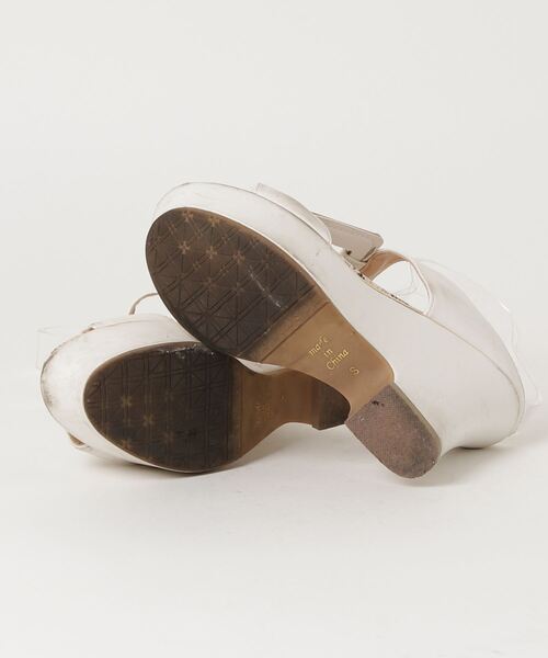 「DURAS」 ミュール S ホワイト レディース_画像3