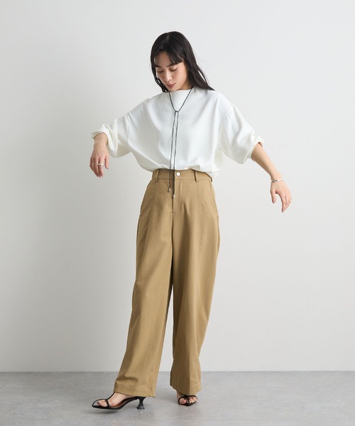 Futier Land（フューティアランド） ブラウス シャツ 「お手入れ楽ちん