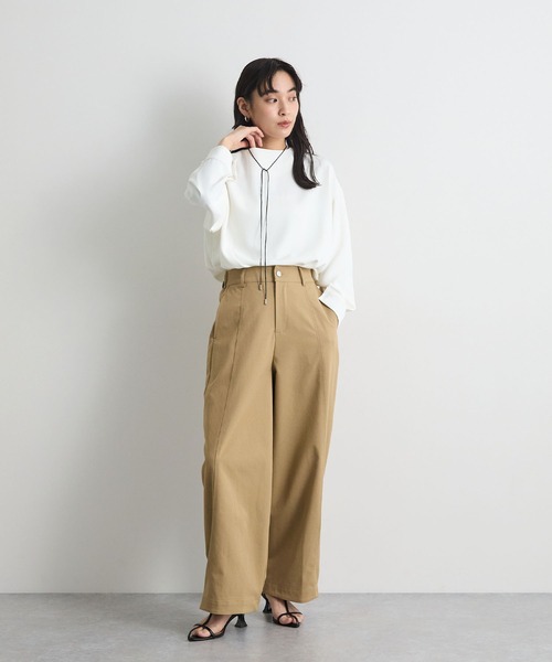 foufou アイボリー 長袖ブラウス M Futier Land（フューティアランド） ブラウス シャツ 「お手入れ楽ちん