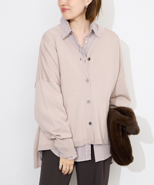 【美品】♡SLOBE IENA カーディガン♡ SLOBE IENA カーディガン 「追加」ウォッシャブルワイド