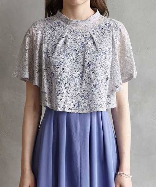 「AIMER」 半袖ブラウス MEDIUM グレー レディース_画像5