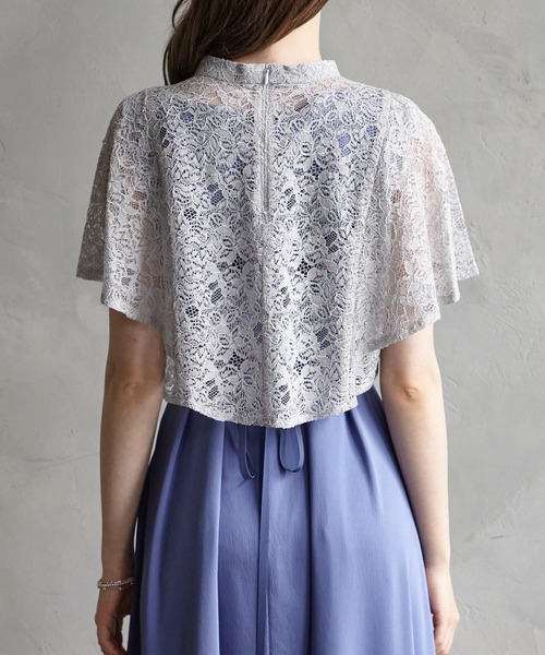 「AIMER」 半袖ブラウス MEDIUM グレー レディース_画像6