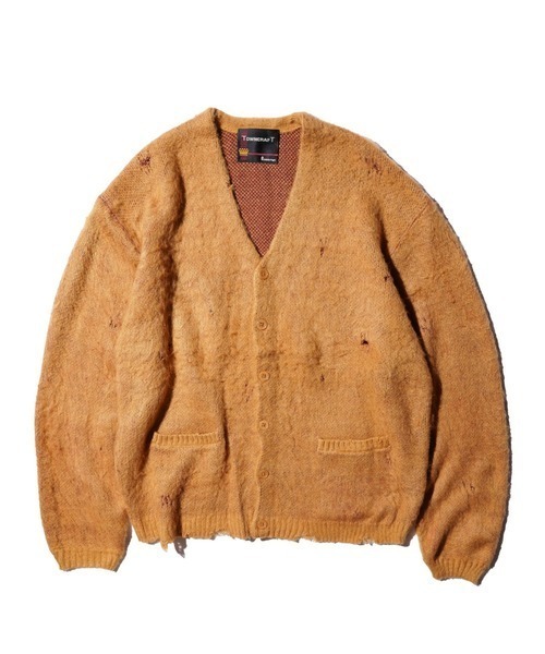 FTC \"HEATHER SHAGGY CARDIGAN\" - ブラウン L FTC HEATHER SHAGGY CARDIGAN - ブラウン L