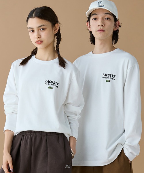 LACOSTE（ラコステ） tシャツ Jeu Set et MatchロングスリーブTシャツ