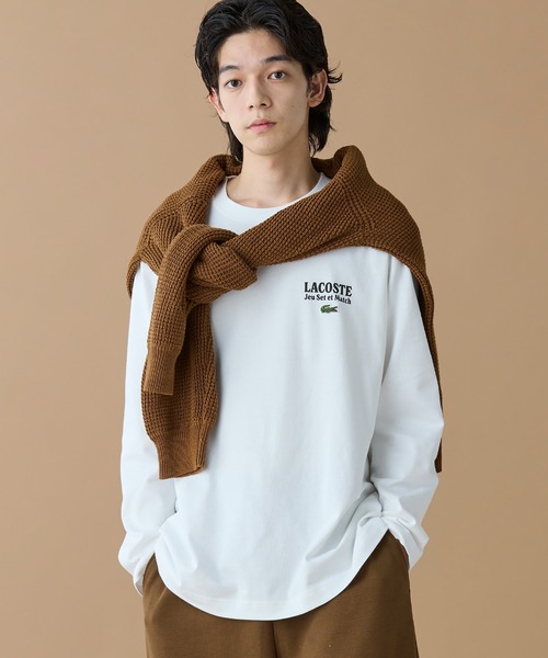LACOSTE（ラコステ） tシャツ Jeu Set et MatchロングスリーブTシャツ