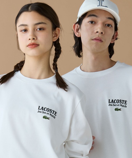 LACOSTE（ラコステ） tシャツ Jeu Set et MatchロングスリーブTシャツ